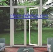 Aluminum doors