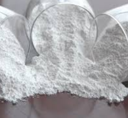 Acid-coated superfine stone powder