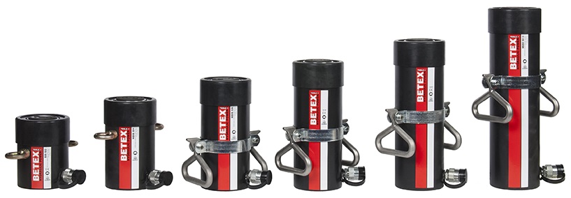 Single acting hydraulic cylinder