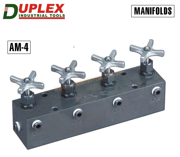 Pump mounted 4 cylinder control manifold kit