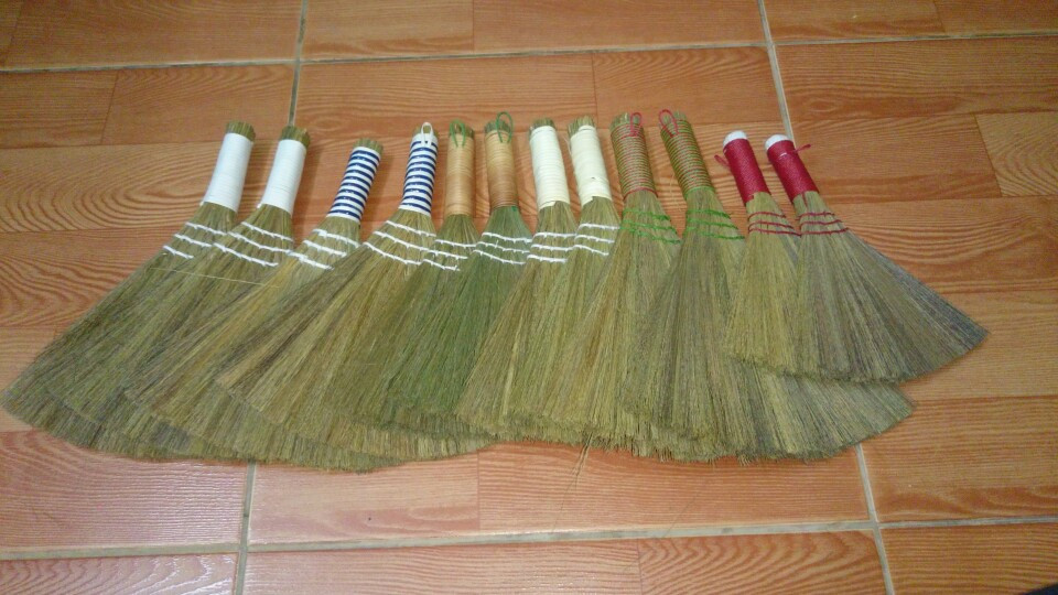 Bamboo broom