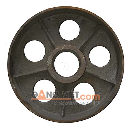 Cast iron wheel 12x3