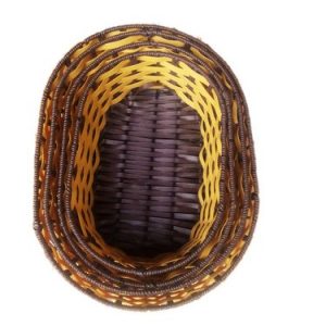 Rattan plastic tray