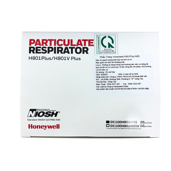Honeywell N95 Face Mask