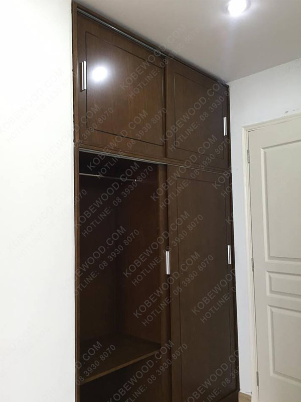 Wooden wardrobes