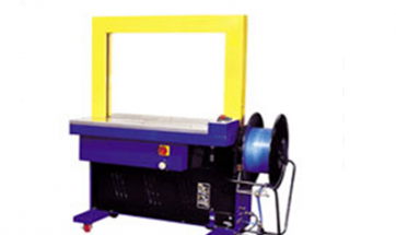 Plastic strapping tool