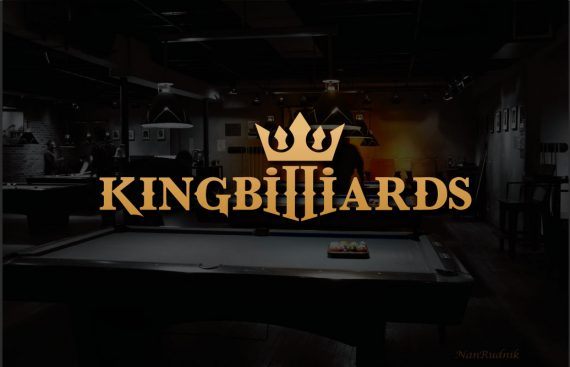 Kingbilliards logo design
