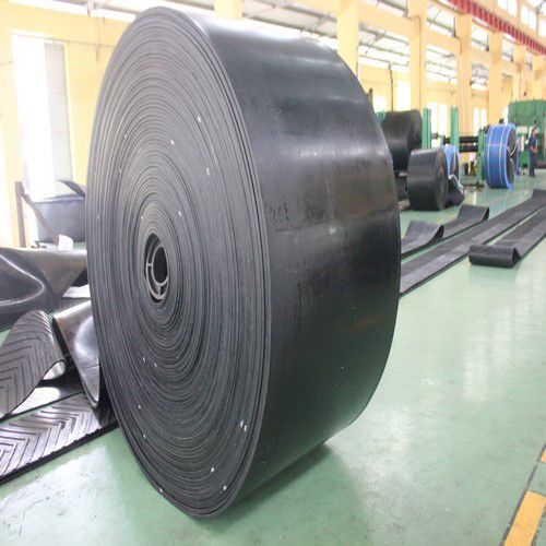 Heat resistance EP conveyor belt