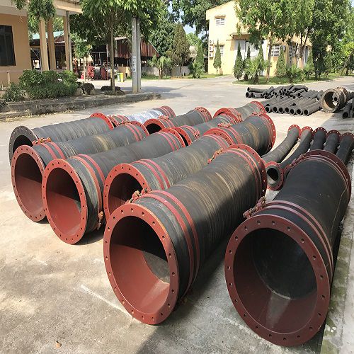 Sludge suction rubber tube