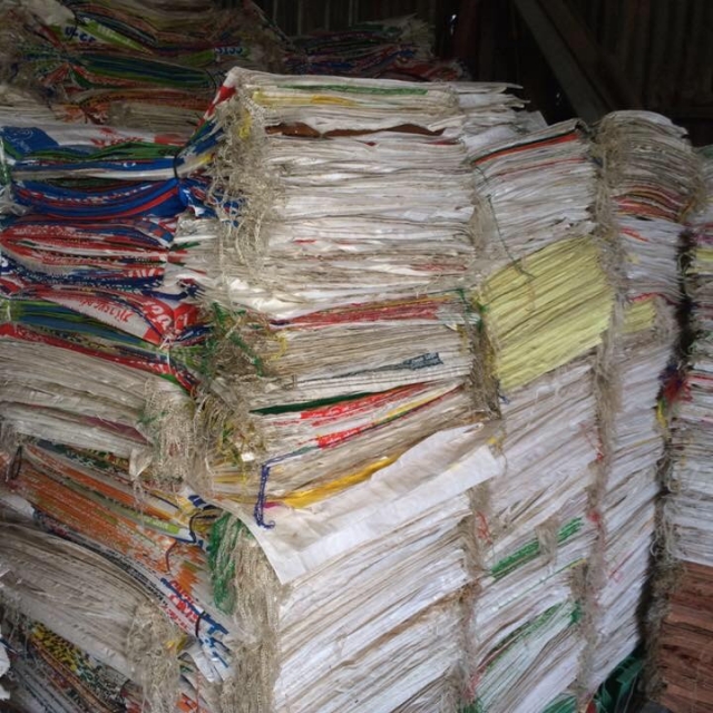 Used woven PP bag