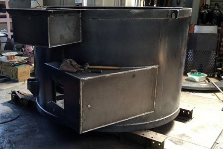 Furnace shell fabrication