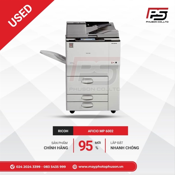 Ricoh Aficio MP 6002 Photocopier