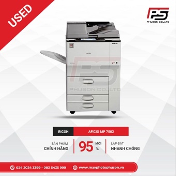 Ricoh Aficio MP 7502 Photocopier