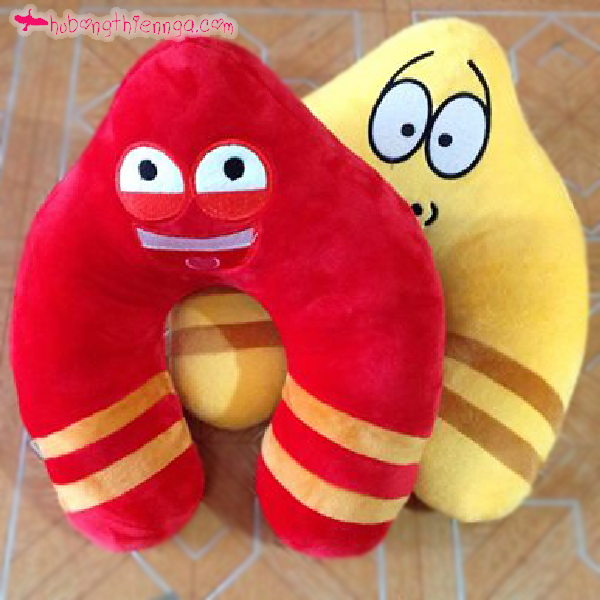 Unique Larva neck cushion