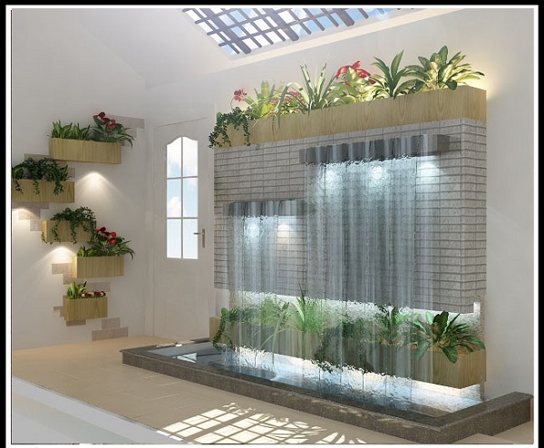 Small garden landscape
