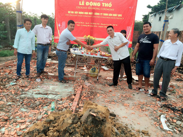Groundbreaking ceremony