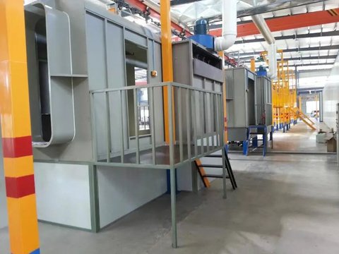Powder coating system