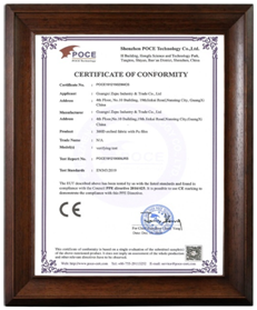 Certification of EN343:2019