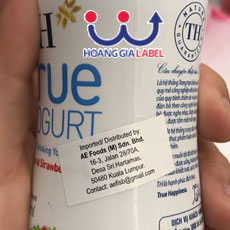 Bottle labels printing