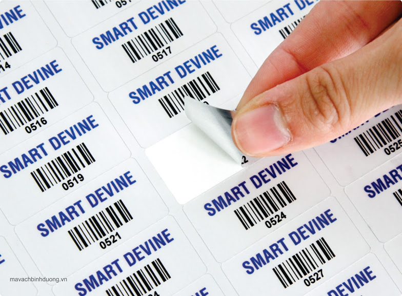 Barcode decal