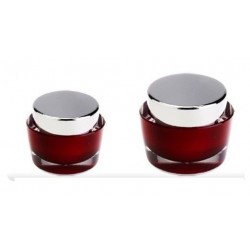 Oval Shaped Cosmetic Jar