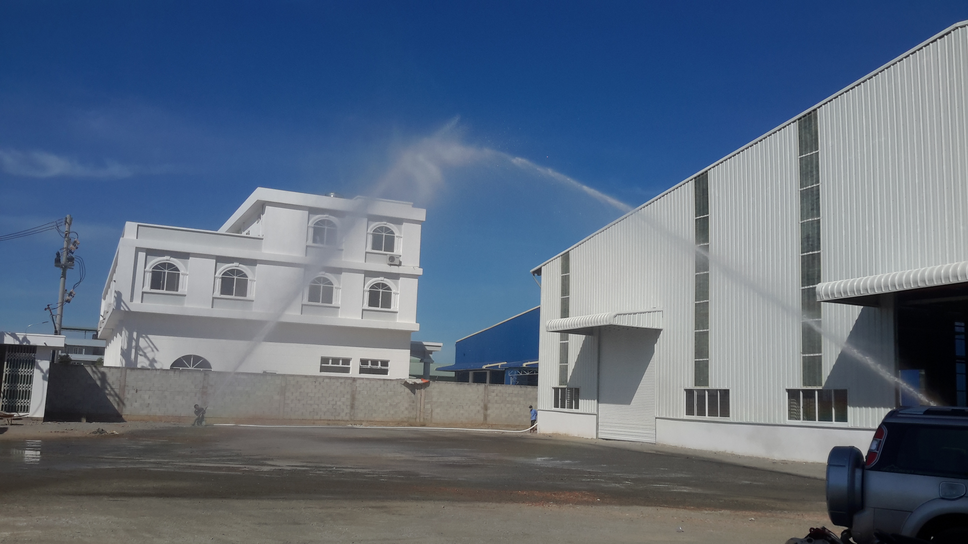 Fire protection installation for Hongmei Vietnam Company