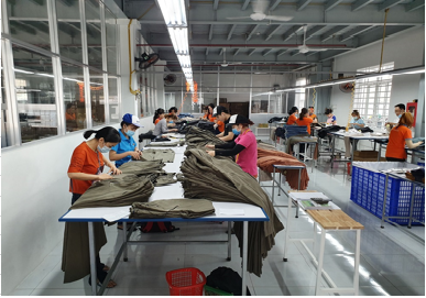 Quality checking section