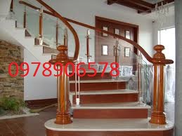 Glass stairs