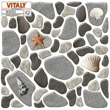 Bathroom floor tile