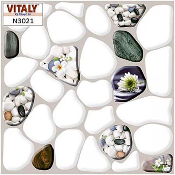 Bathroom floor tile