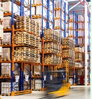 Heavy duty storage rack