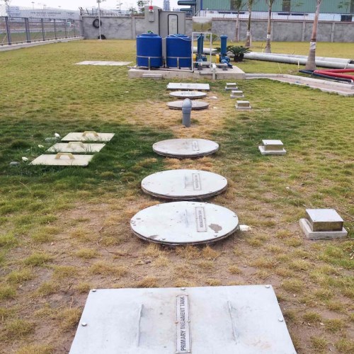 Domestic sewage treatment system