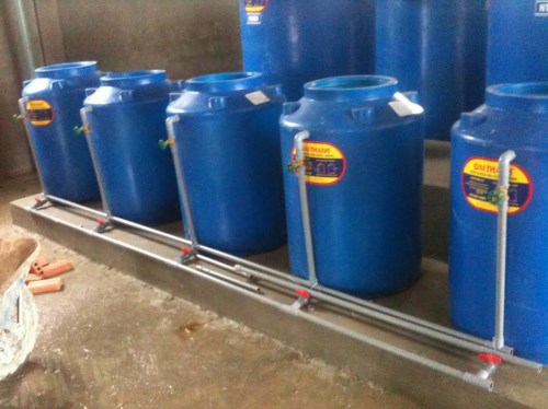 Domestic sewage treatment system
