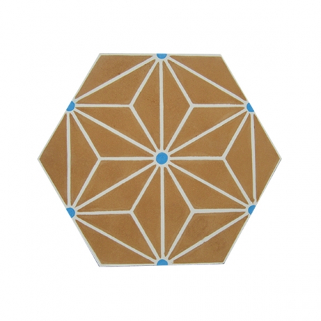 Hexagonal brick