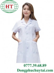 Short-sleeve Female Doctor Uniform