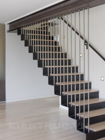 Stainless steel stair and banister