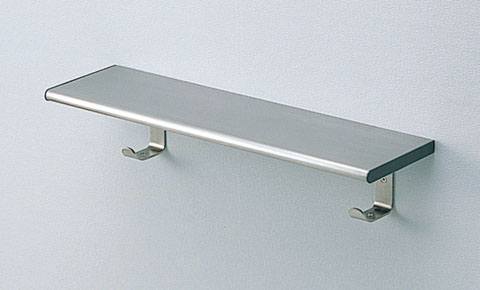 Stainless steel shelves