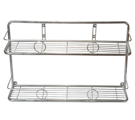 Stainless steel shelves