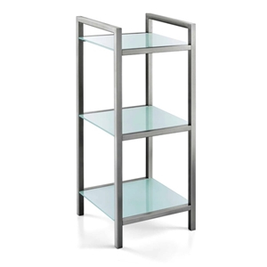 Stainless steel shelves