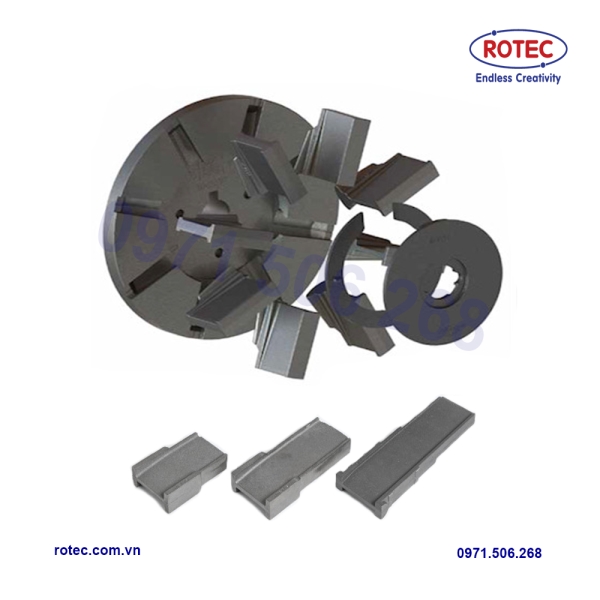 Turbine wheel/blast wheel