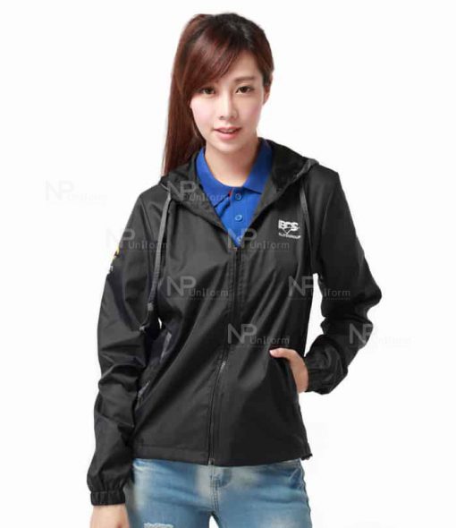ECS windbreaker uniform