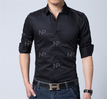 Men`s office shirt uniform