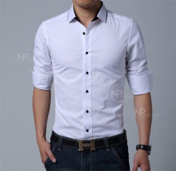 Men`s office shirt uniform