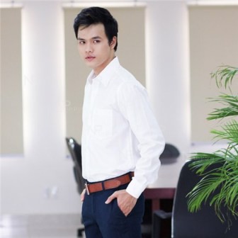 Men`s office shirt uniform
