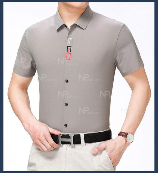 Men`s office shirt uniform