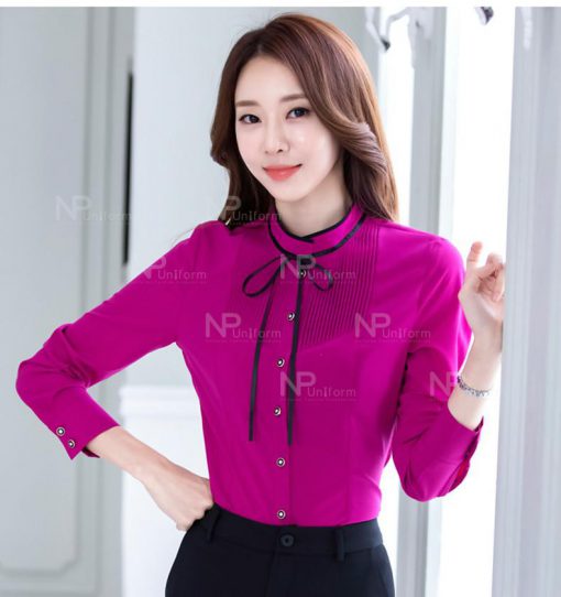 Women`s office shirt uniform