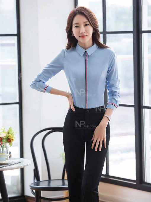 Women`s office shirt uniform