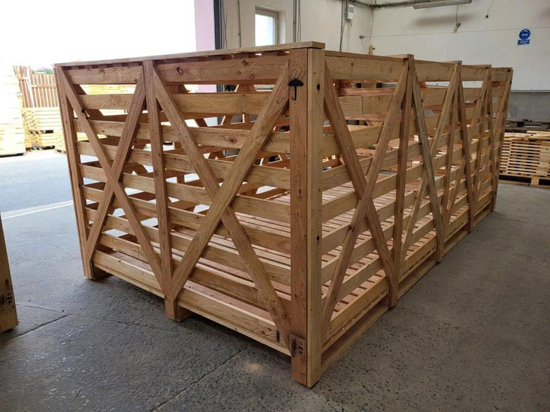 Wooden crate