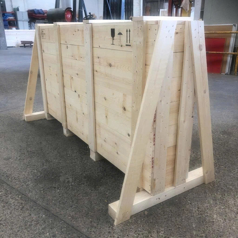 Wooden crate