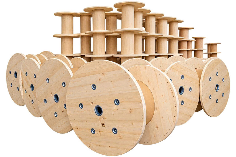 Wooden bobbin, wwooden spool